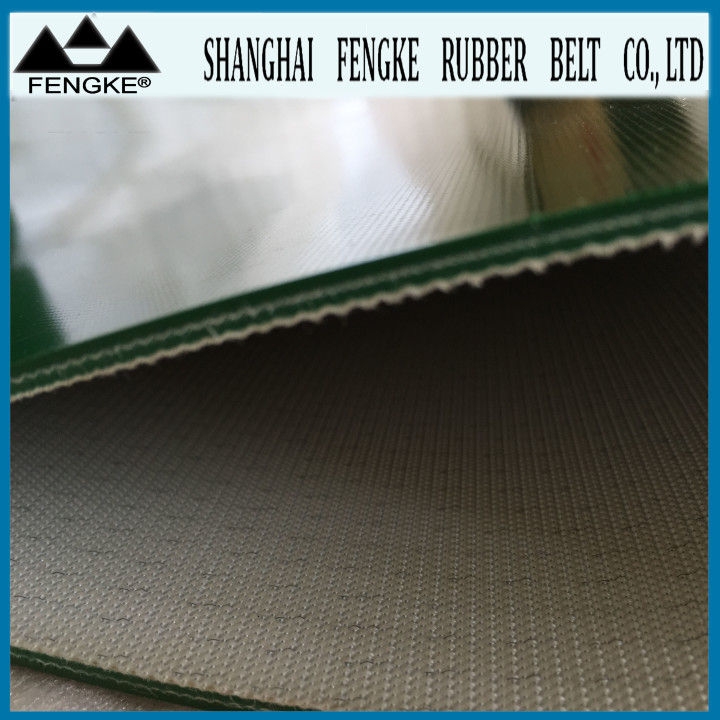 Green PVC Conveyor Belts-Shanghai Fengke Rubber Belt Co.,Ltd