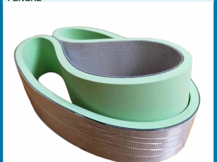 Green Sponge Coating PVC Flat Belts