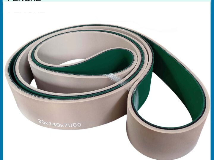 White Green Rubber Pulling Belts